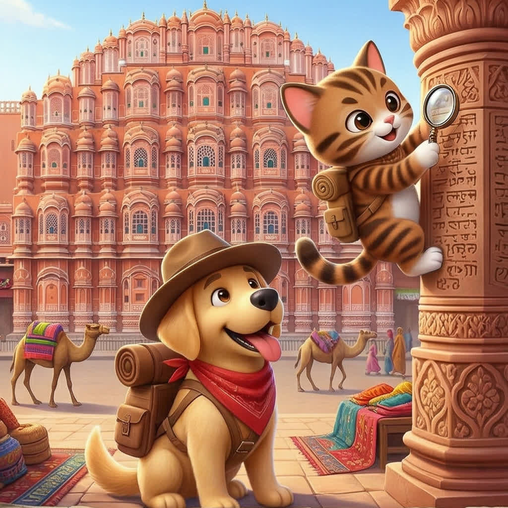 India colorful streets