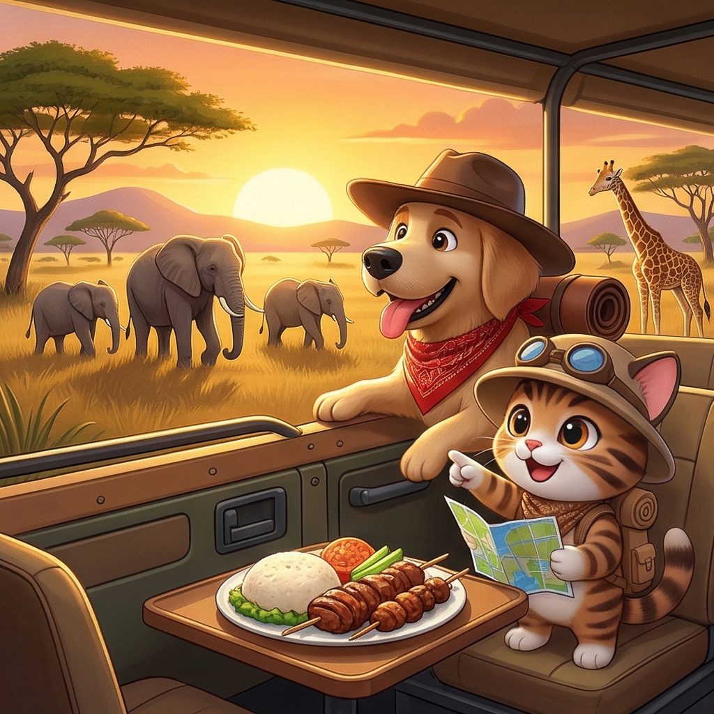 African safari adventure